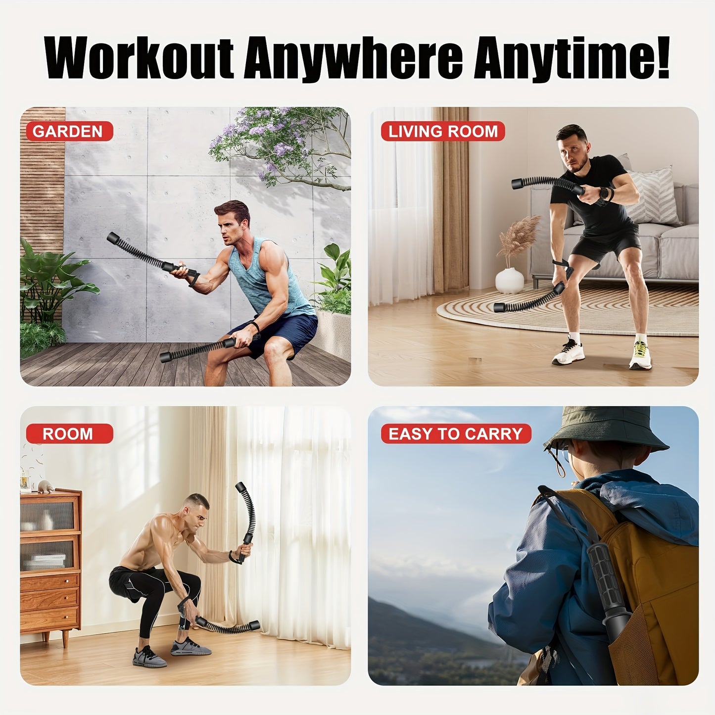 2pcs Adjustable Wireless Jump Rope - Portable, Silent, Durable Steel & Weighted Skipping Ropes for Home Gym Workouts, Black, Weighted Jump Rope