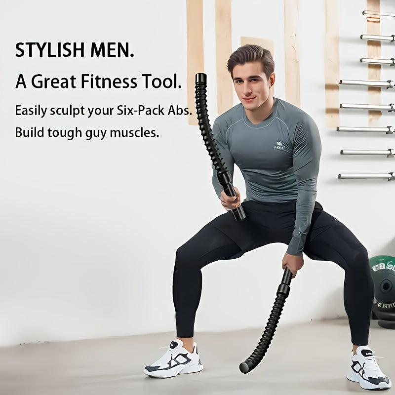 2pcs Adjustable Wireless Jump Rope - Portable, Silent, Durable Steel & Weighted Skipping Ropes for Home Gym Workouts, Black, Weighted Jump Rope