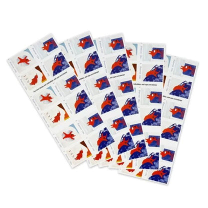 2017 🔥5 Booklets/100 Pcs