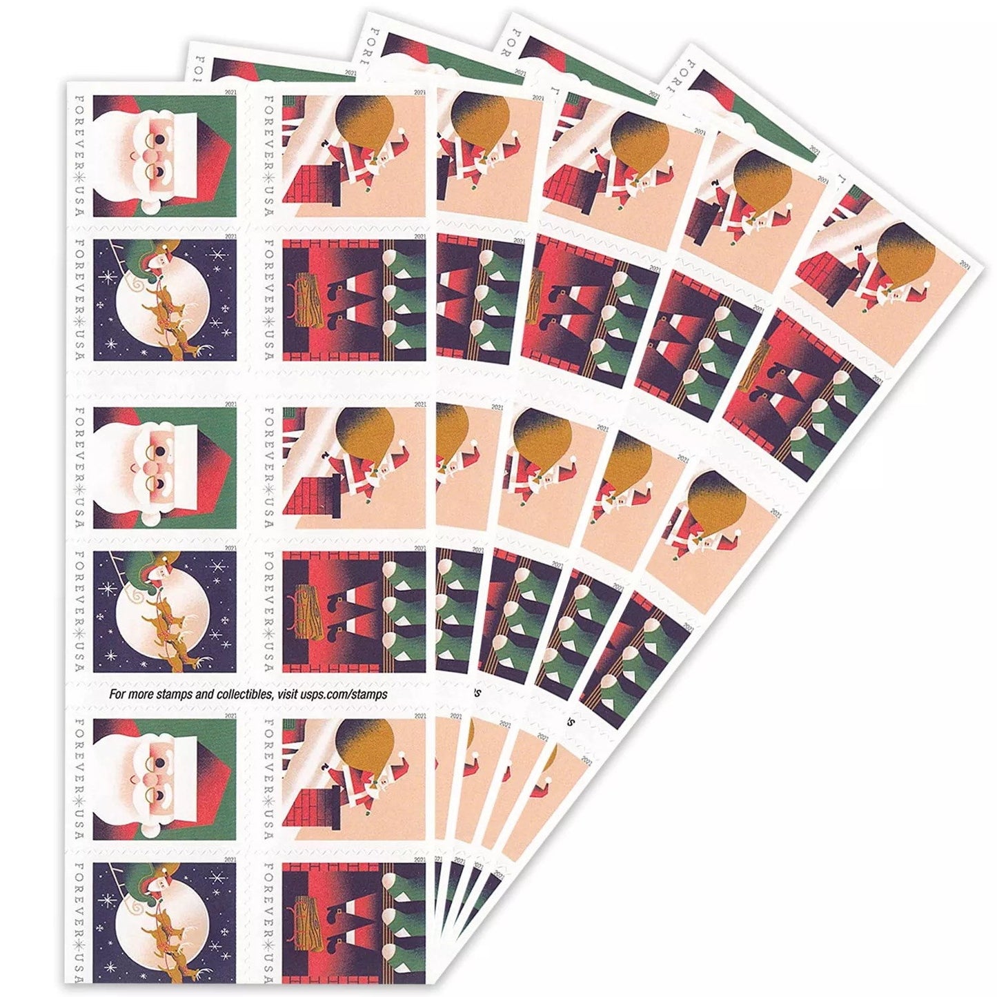 2021 🔥5 Booklets/100 Pcs